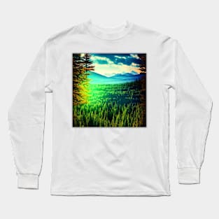 Leaf Beautiful Forest Long Sleeve T-Shirt